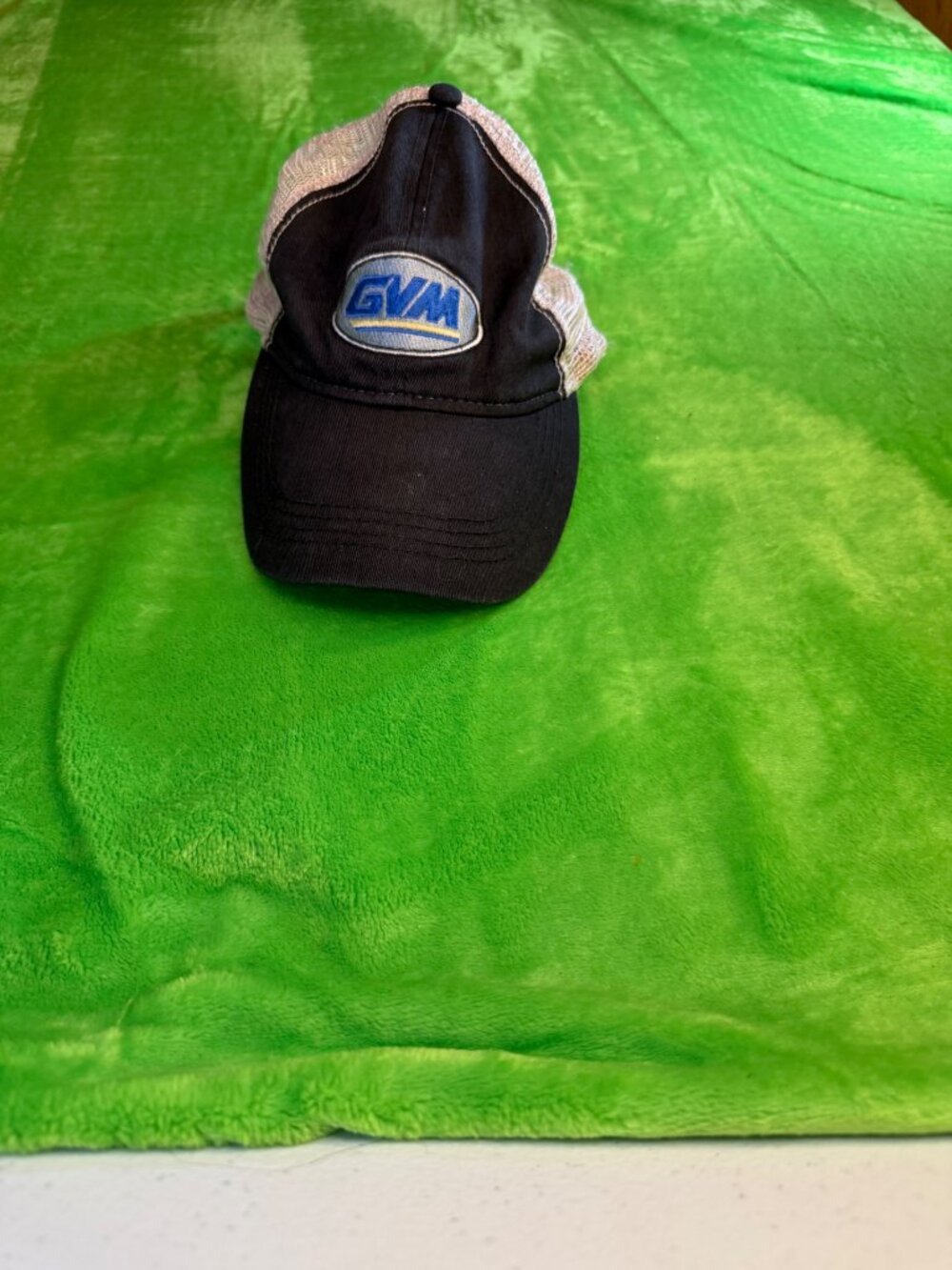 GVM Black Mesh Snapback Cap Hat